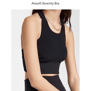 GRAY alosoft serenity bra